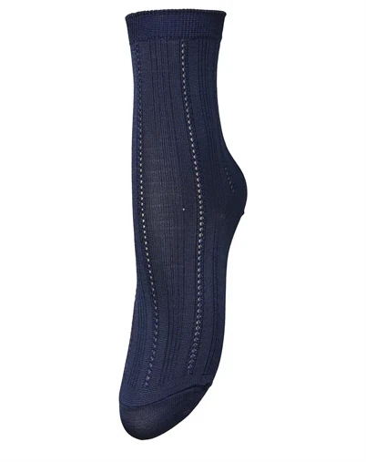 Beck Söndergaard - Solid Drake Strømper - Dress Blue